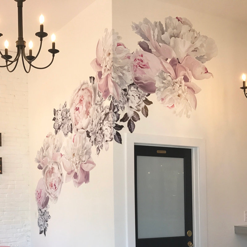 Plants & Flowers Non-Wall Damaging Wall Decal