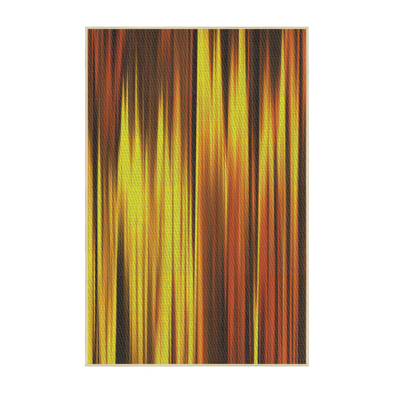 Tapis jaune, Rectangle 5 pi x 7 pi