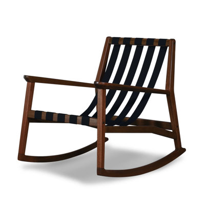 Chaise berçante Mid Century