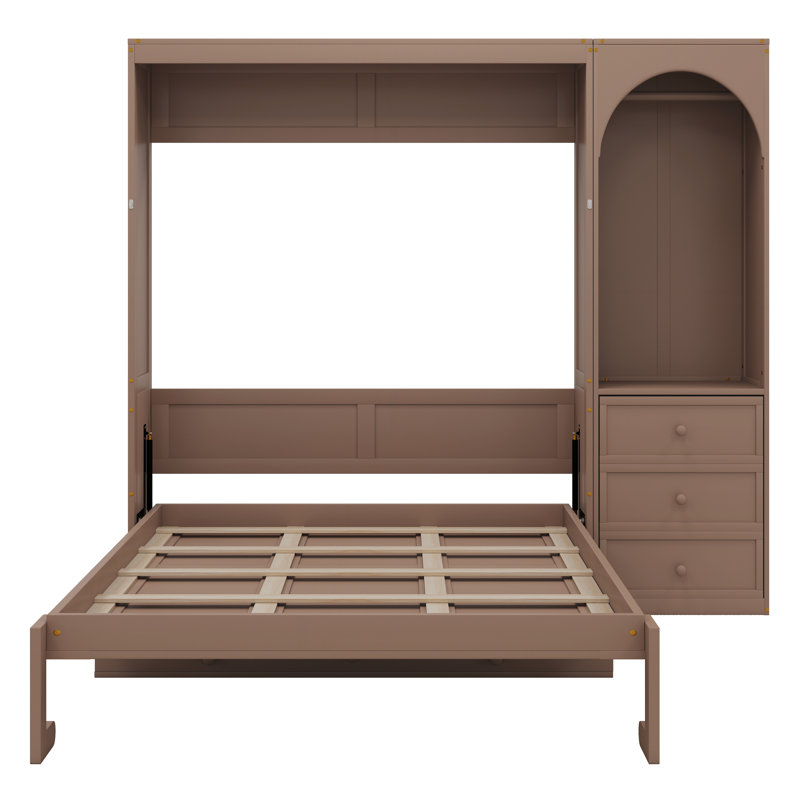 Commode murale avec lit escamotable Murphy, Brown