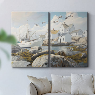 Fisherman's Way I-Premium Gallery Wrapped Canvas -Ready to Hang