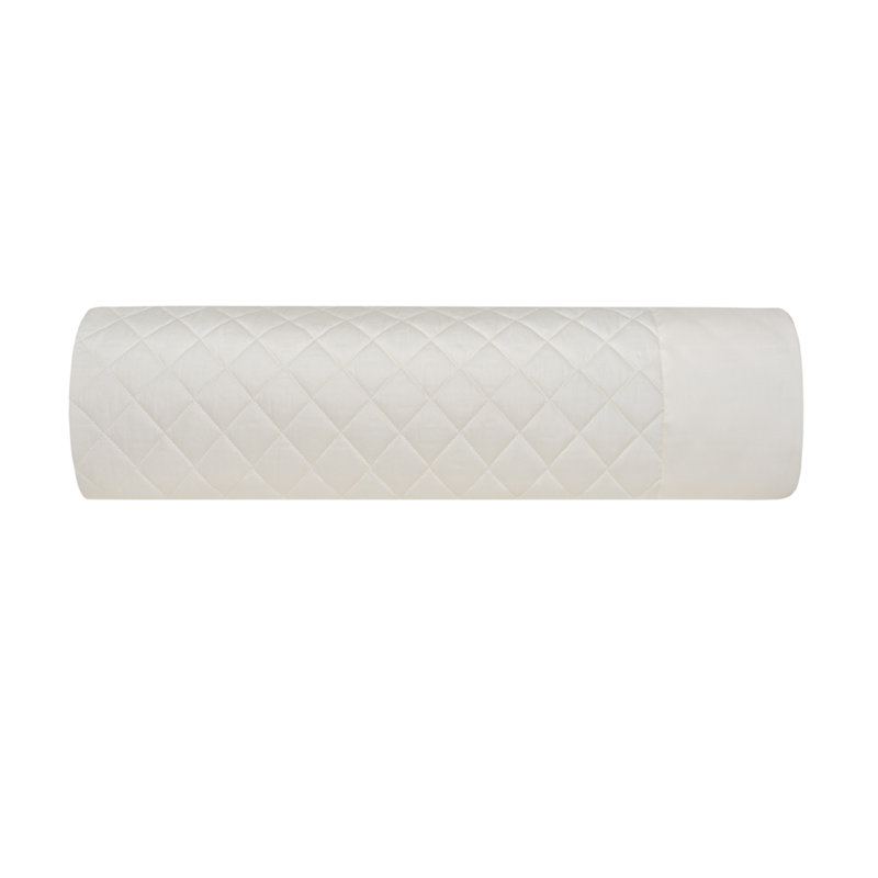 Simply Sateen_Quilted Coverlet, King Duvet Cover, Ivory