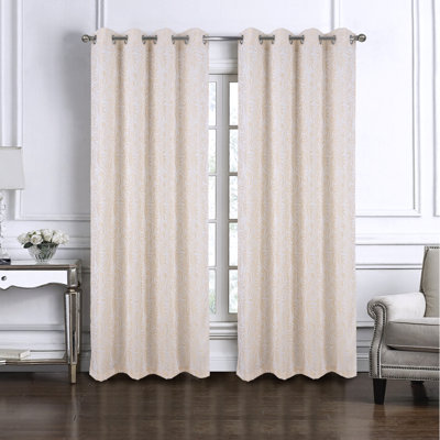 Crysania Room Darkening Single Curtain Panel