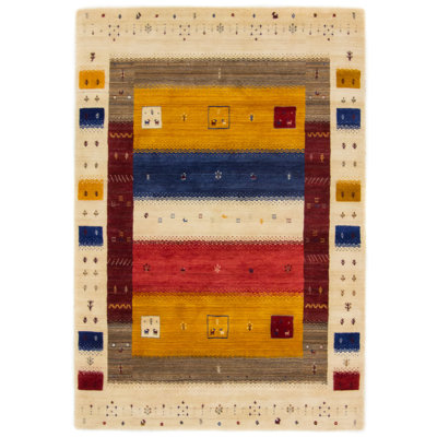 Gabbeh Soni Handwoven Wool Multi Rug