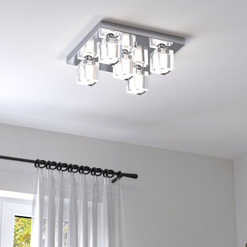 Zorayr 5 - Light 11.81'' Cylinder Flush Mount