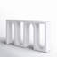 Canning Cement Textured Console Table