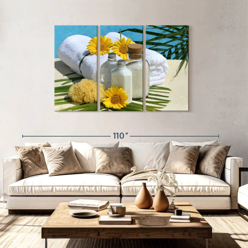 Kerrick Poolside Spa Essentials, 48" H x 74" W
