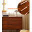 Vintage Cherry Wood Accent Chest