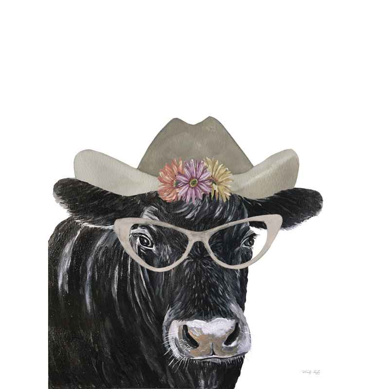 " Mrs. Moo ", 30" H x 20" W x 1.25" D