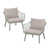 Beige Cushion/Light Green Frame selected