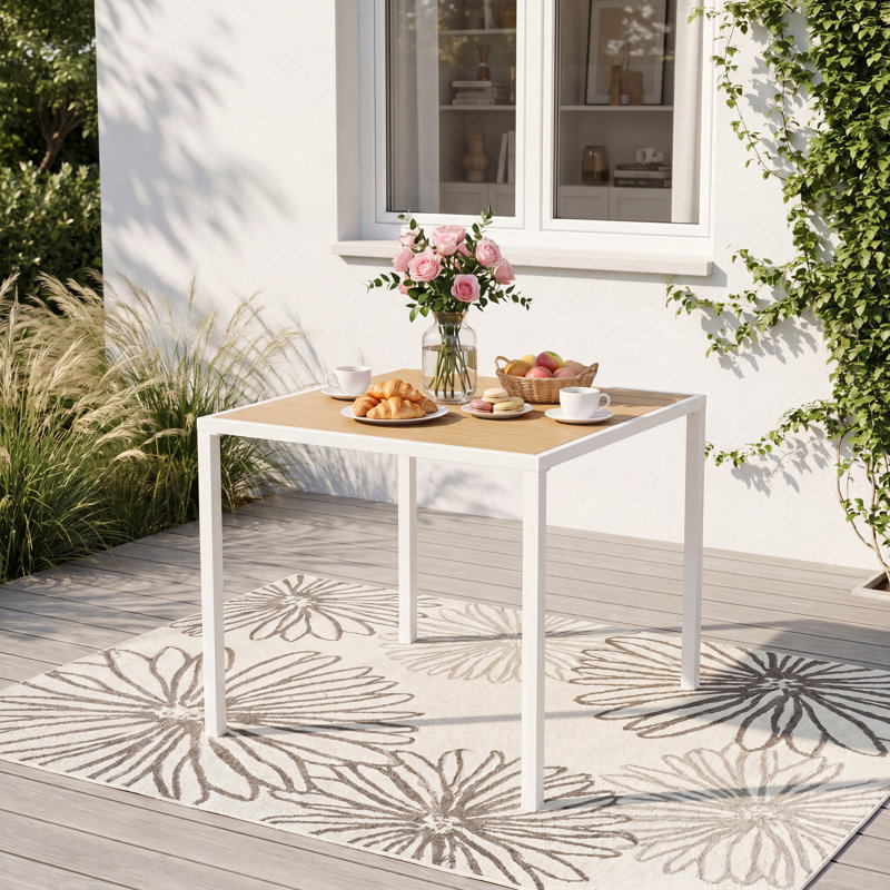 Patio Steel Dining Table