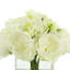 Arrangement floral pivoines dans un vase