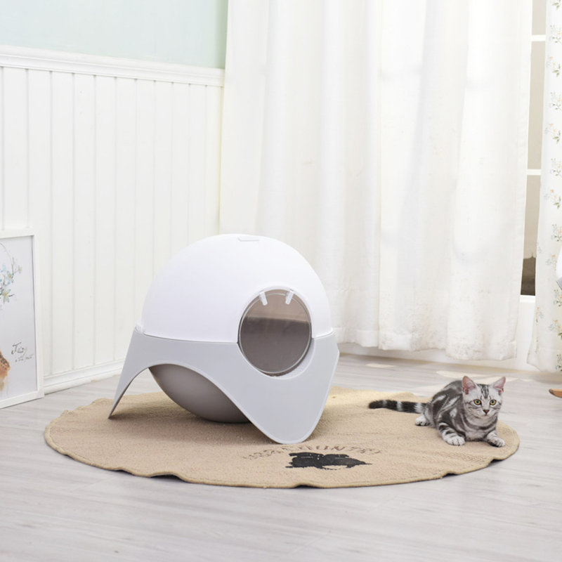 Litière avec couvercle Riverton Modern Dome