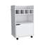 Phoenix Bar Cart With 2 Open Shelves  4 Cubbies And Cabinet-1368149027