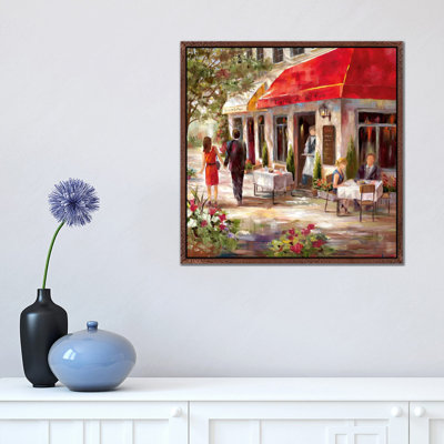 Café Afternoon II by Nan - Painting on Canvas