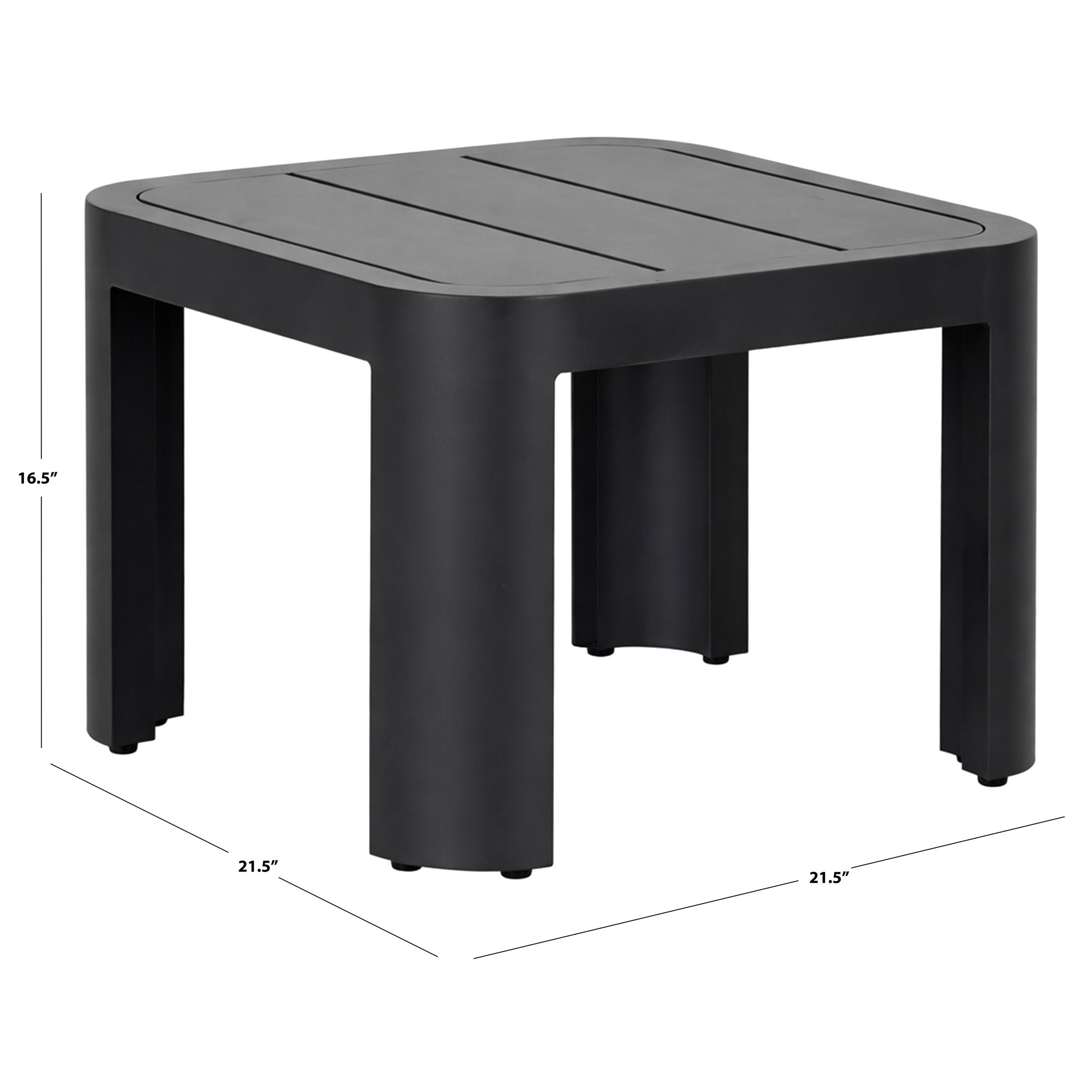 Johnny Aluminum Accent Table