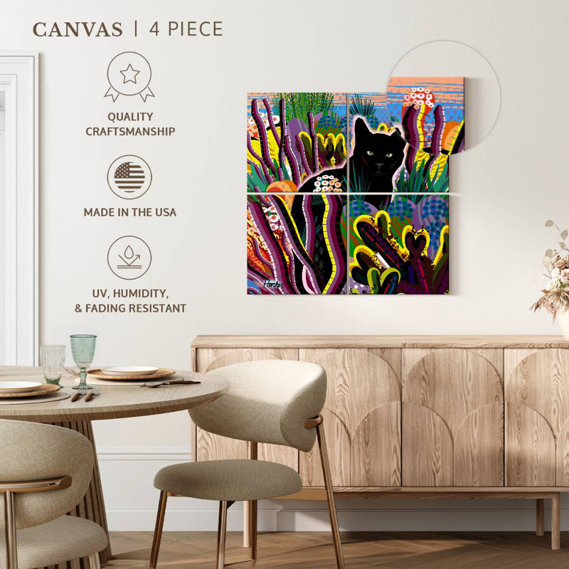 Coco Brampt sous l'arbre Sumac, H 26 po x l 26 po