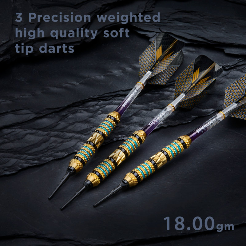 Viper Wizard, 18 grammes, 6 rainures turquoise