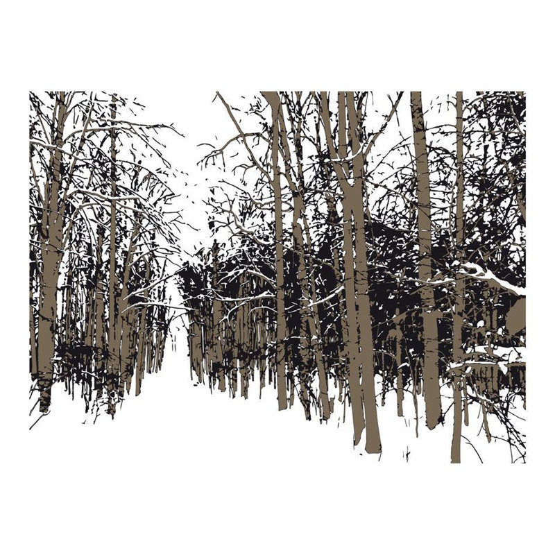 Murale Damber Trees, L 121 po x l 157 po