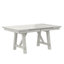 Ensemble de table de salle à manger à rallonge 7 pièces 7 "à 90" Modern