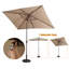 Parasol de marché rectangulaire 6,5' x 10'-1899725409
