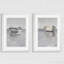 «Boat on the Horizon I», ensemble de 2 reproductions d'art encadrées-325090732-390458420-390458424