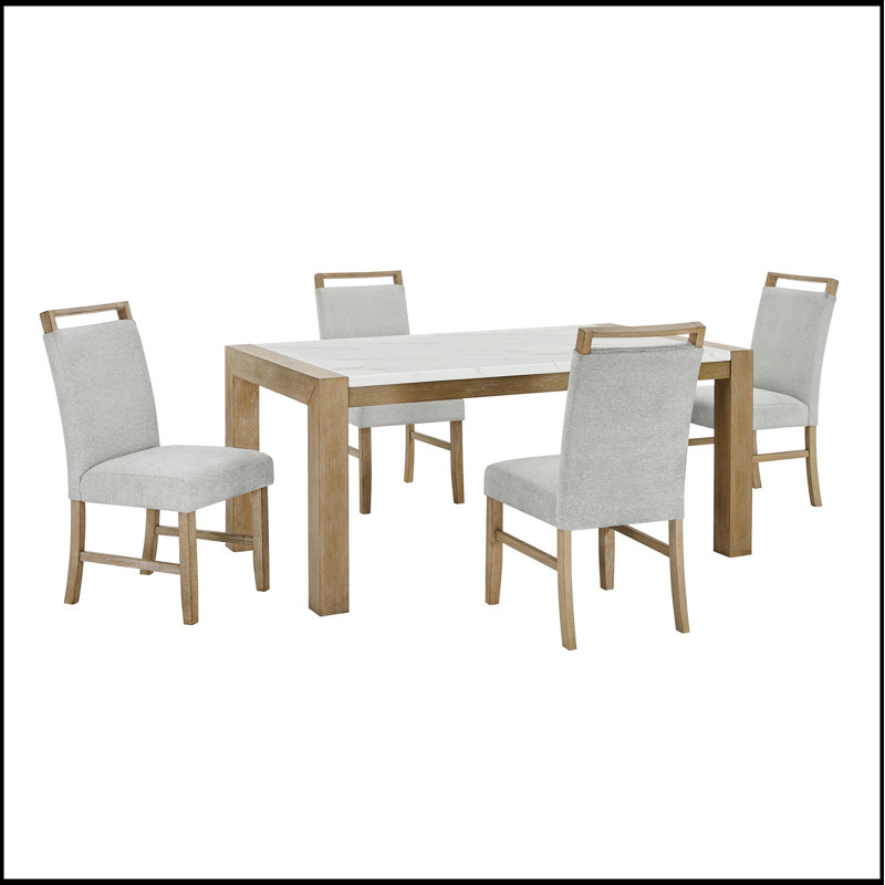 Chaise d'appoint rembourrée, 4