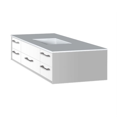 Gemelli 48'' W Single Bathroom Vanity Base