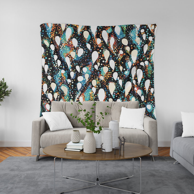 Tapisserie murale, H 80 po x l 68 po
