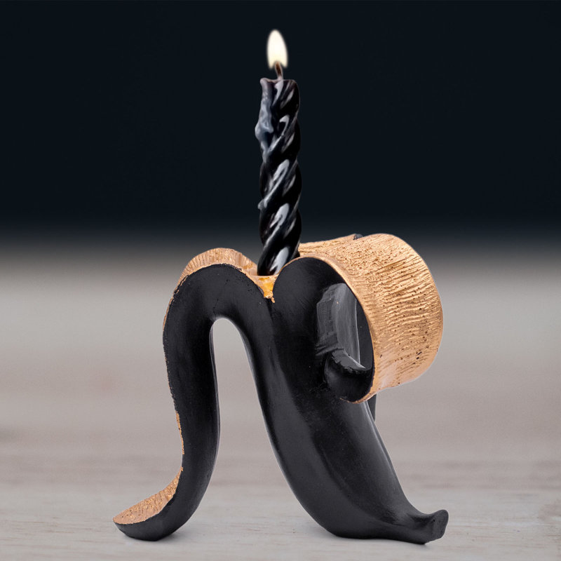 Polyresin Tabletop Candlestick