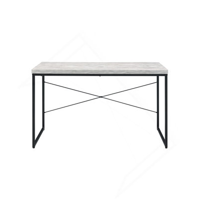 Bob Antique & Black Finish Writing Desk