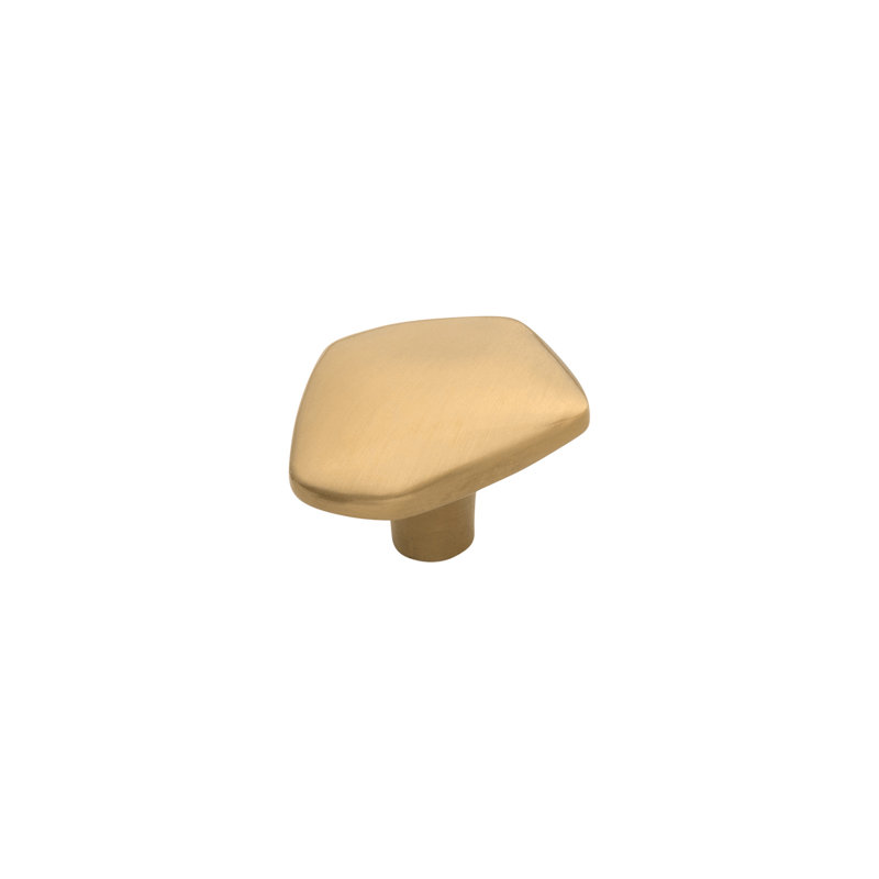 Champagne Bronze Designer Cabinet Knob with Mounting Hardware