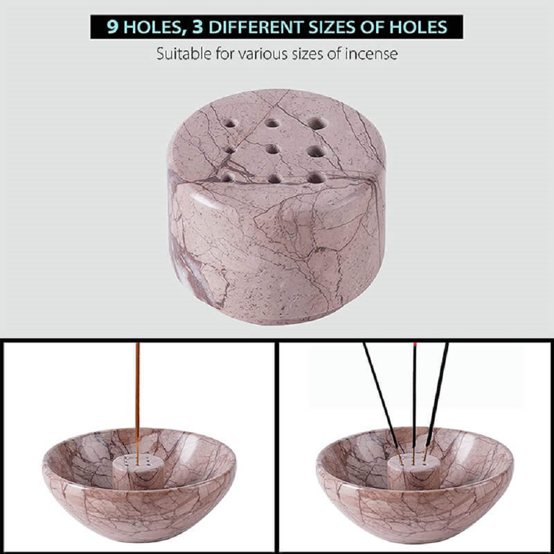 1 2'' H Marble Tabletop Dish