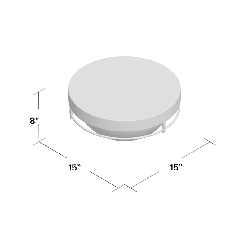 Carjuste Glass Flush Mount
