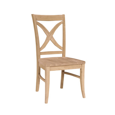 Allmeria 18'' H Solid Wood Side Chair