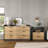 Watervliet 6 Drawer 54.92" W Double Dresser-1870084478