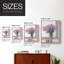 Impression encadrée Windowsill Floral I - bois massif-1568849904