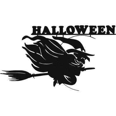 Witch Halloween Wall Décor