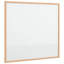 Tableau blanc magnétique Vidaxl avec cadre en bois de pin massif-113113666