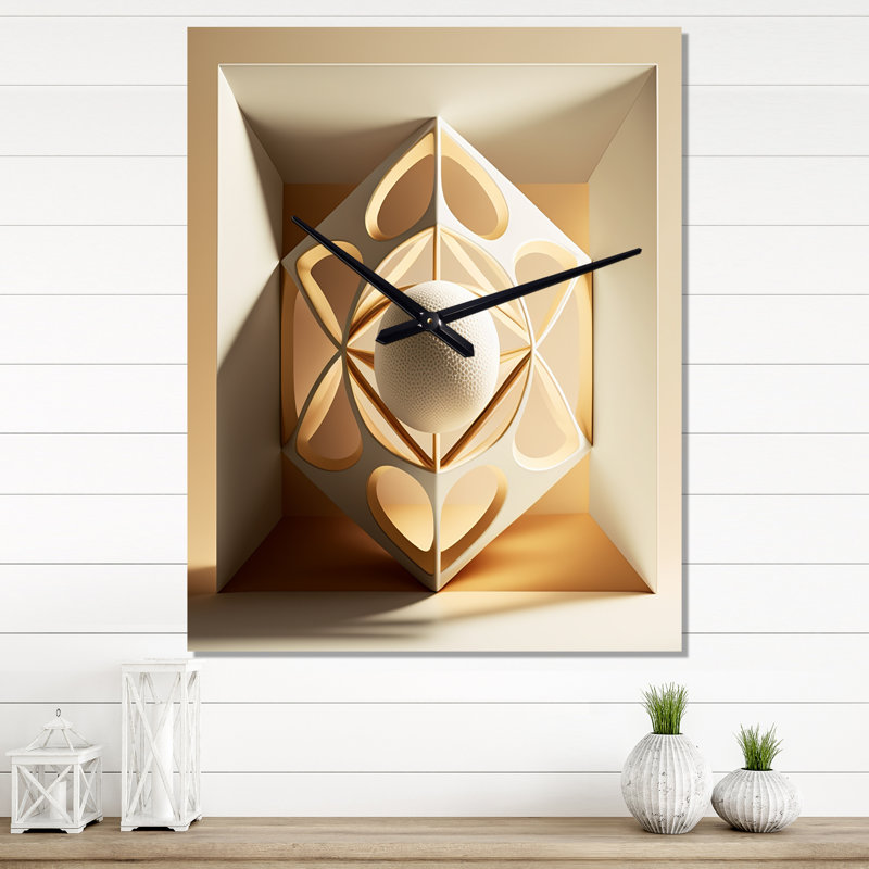 Jekia - Horloges murales modernes Mid-Century, Moyen
