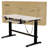 Truweo Adjustable Electric Standing Desk Tabletop with Sliding Keyboard Tray-100883235