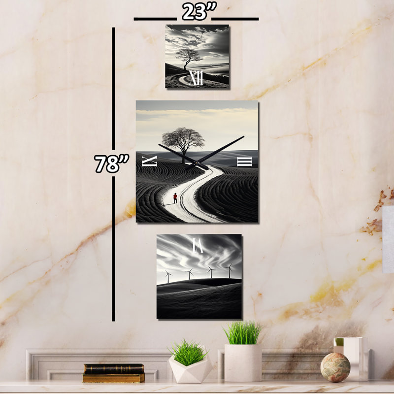 Idman Metal Wall Clock