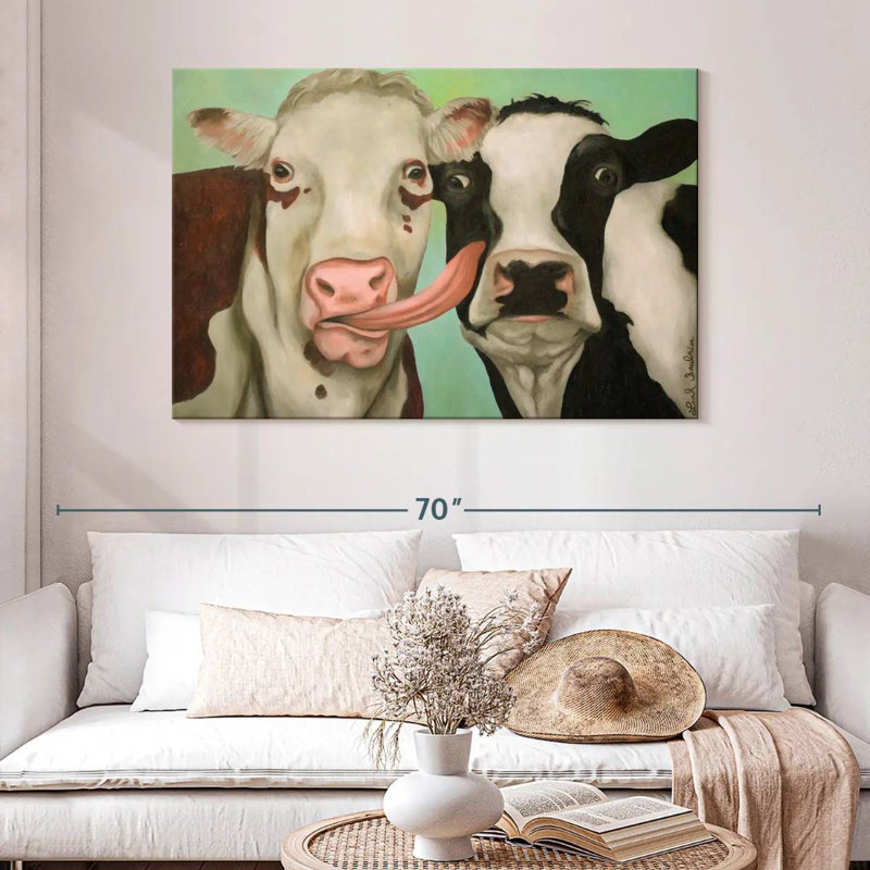 Cowlicious, 32" H x 48" W