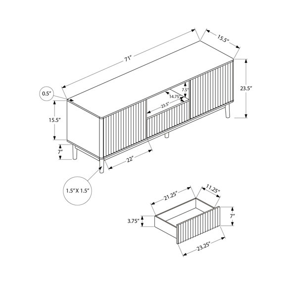 Dimensions du produit
