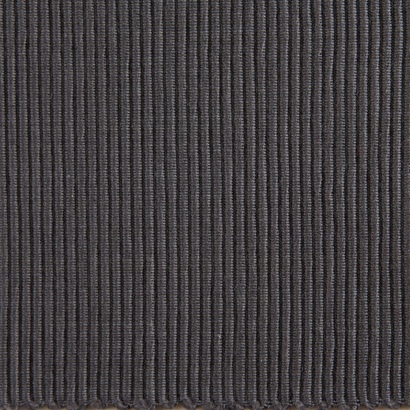 Ensemble de napperons en coton 6 pièces Aban Spice, Gris minéral