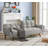 Jalena 75" Flared Arm Convertible Sleeper Sofa-1165618735