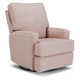Chalco Upholstered Swivel Gliding Recliner