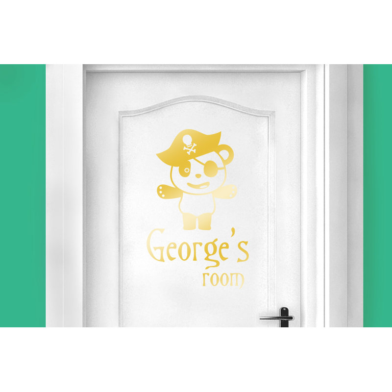Wall Decal, Shiny Gold