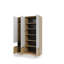 Bethony White and Oak Copenhagen Wardrobe 140cm