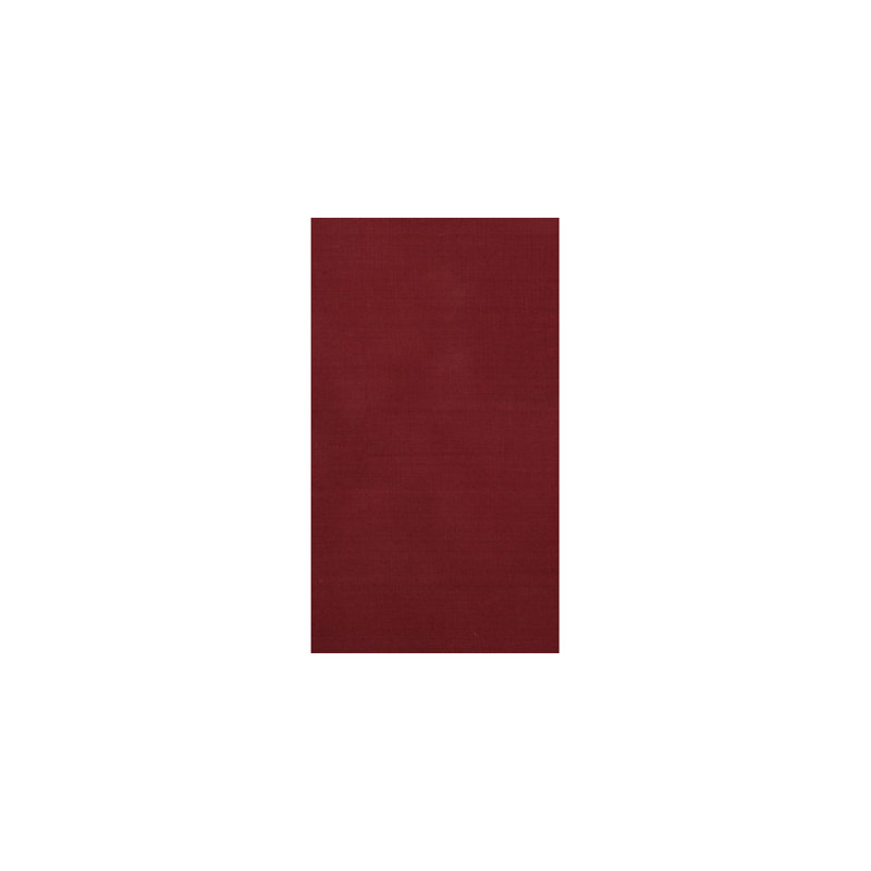 Pinkney Cotton Room Darkening Curtain Single Panel, Burgundy